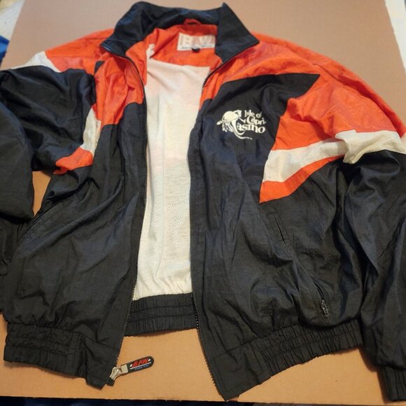 Baw athletic wear Other - Vintage BAW Athletic Wear Windbreaker RARE Isle Of Capri Casino Edition!